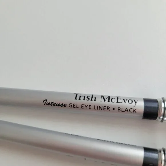Trish McEvoy Intense Gel Eye Liner BLACK Lot of 2 Preowned Full Size - Picture 7 of 7